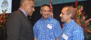 Koya downplays political motive at handover