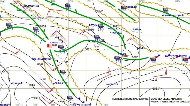 Special Weather Bulletin Number Ninety Four for Heavy Rain – 2.00PM – 16 February 2017