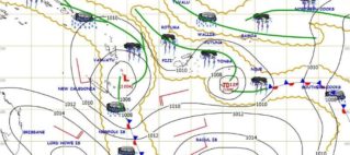 Rain tied to disturbance