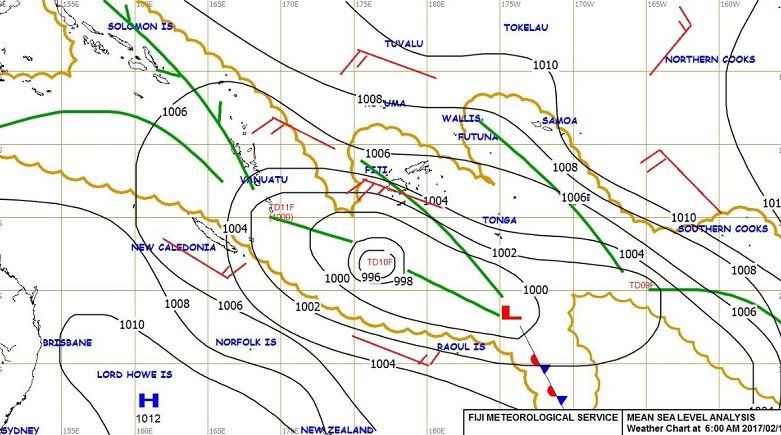 Special Weather Bulletin Number Fifty Six for Flood – 2.30PM – 11 February 2017
