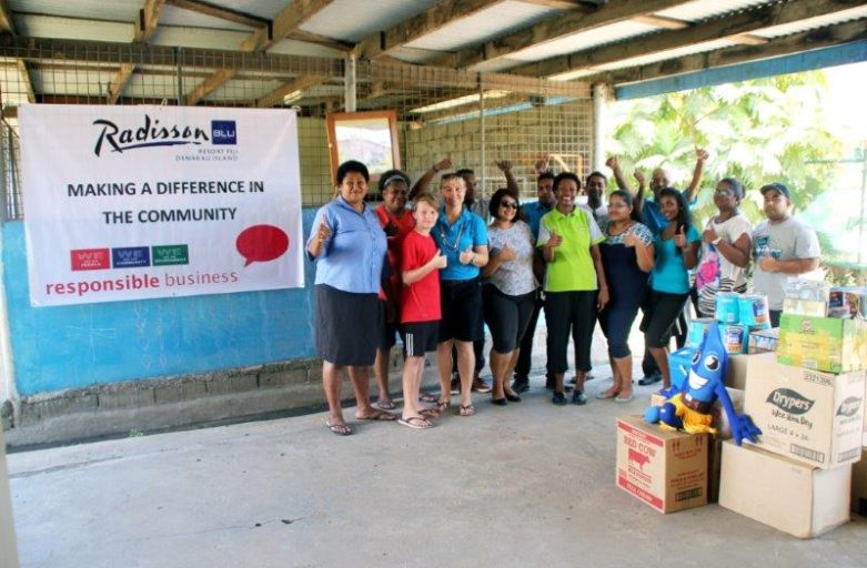 Press Release: The Radisson Blu Fiji closes its Responsible Business Action Month on a high note