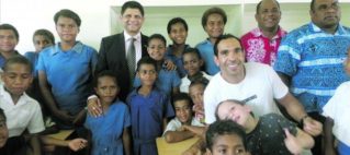A-G Thanks Outrigger For School Assistance