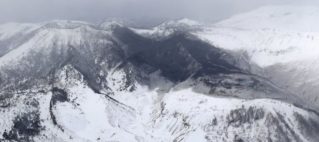 Avalanche and volcano hit Japan ski resort