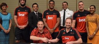 Fiji Airways Official Airline For BNZ Crusaders