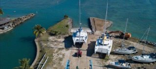 New $150k Catamaran Ramp at Vuda Marina