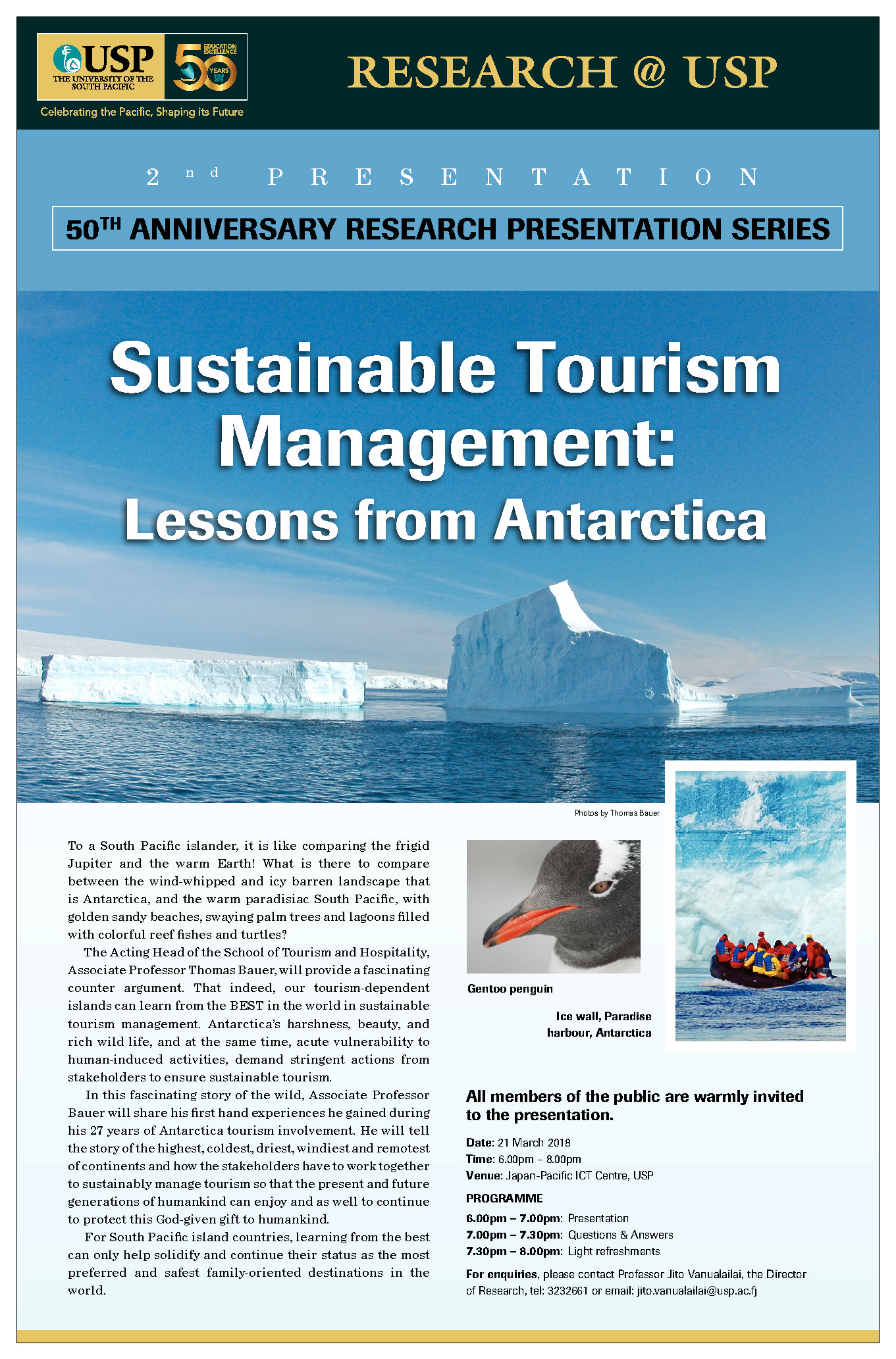 Sustainable Tourism Lecture