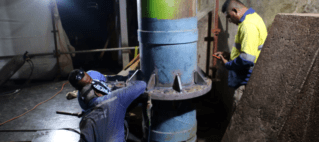 WAF emergency works on treatment plant completed