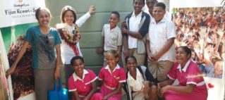 Shangri-La’s Fijian Resort & Spa hands over 10,000-litre water tank for (MAD) Project at Kukukulu Primary School