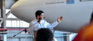 Fiji Airways names newest aircraft Island of Vatulele