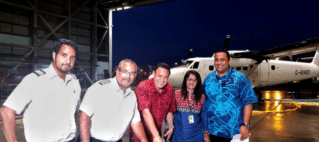 Fiji Link receives brand new twin otter aircraft