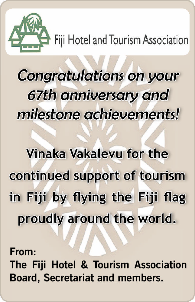 Fiji Airways 67th Anniversary