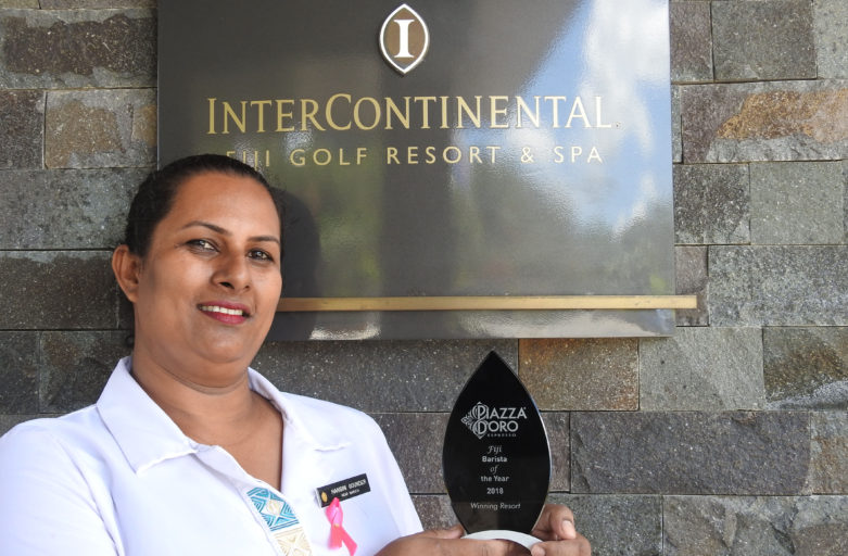Media Release – InterContinental Fiji Golf Resort & Spa’s Hansini Scores 2018 Barista of the Year