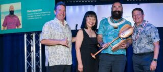 Ben Johnson WINS Director of Sales & Marketing Award