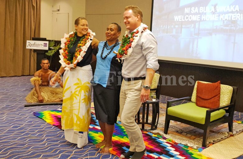 Fijian welcome for resort chain boss