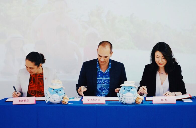 Tourism Fiji and Fiji Airways Forster a Strategic Partnership with Ctrip to Boost Visitor Arrivals from China