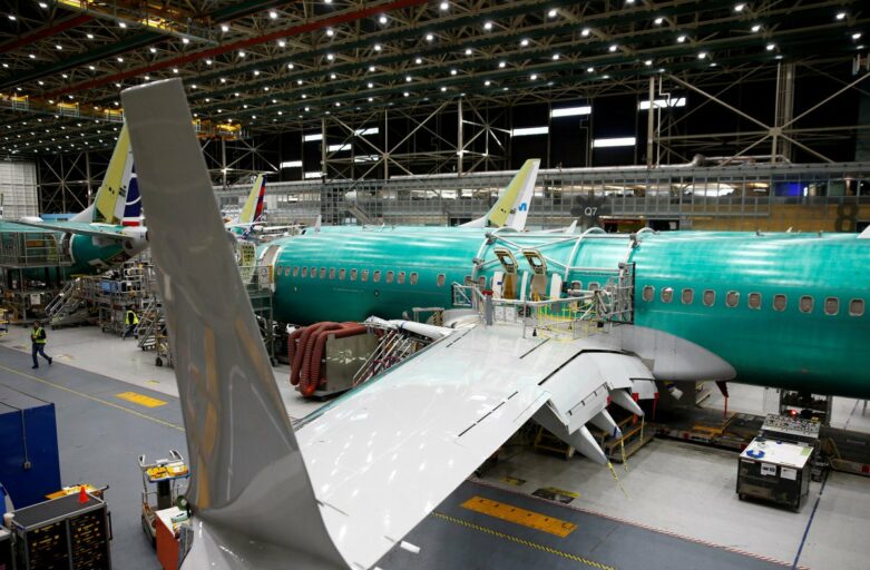 737 Max aircraft is pictured at the Boeing factory in Renton, Washington. Photo: Reuters
