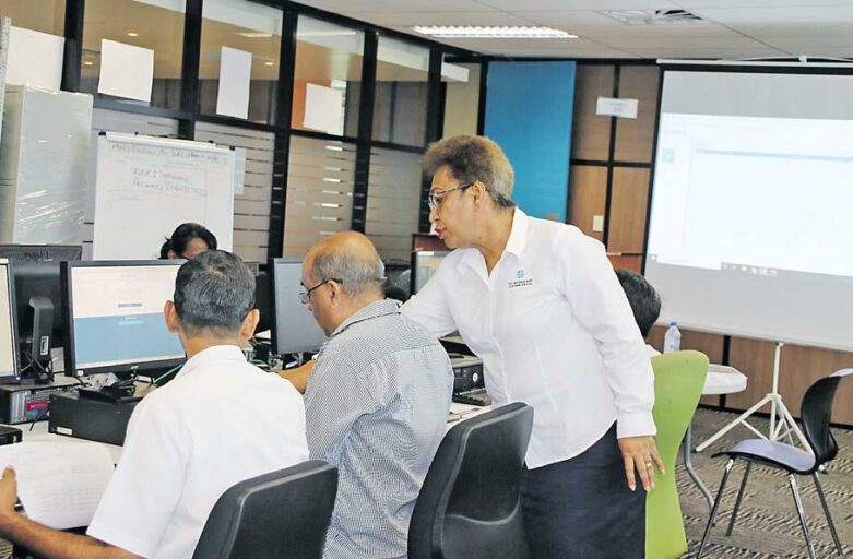 Tax online service training for agents