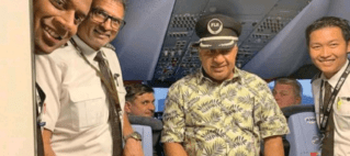First Officer Gideon Leweniqila proud to be part of crew