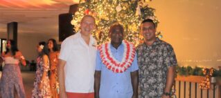 Christmas Tree Lighting Ceremony at Fiji Marriott Resort Momi Bay