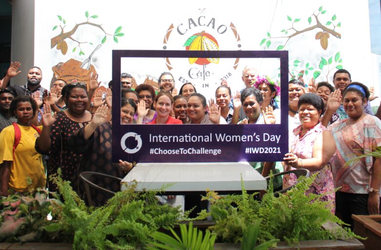 Staff at Challenge Plaza in Nadi Choose to Challenge this International Women’s Day