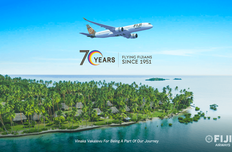 Fiji Airways marks 70 years of flying