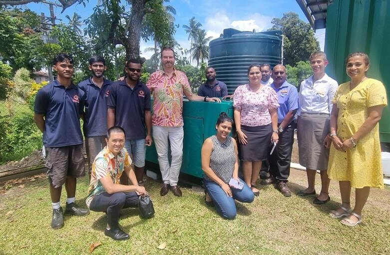 Generator Donation to Power Frank Hilton Organization