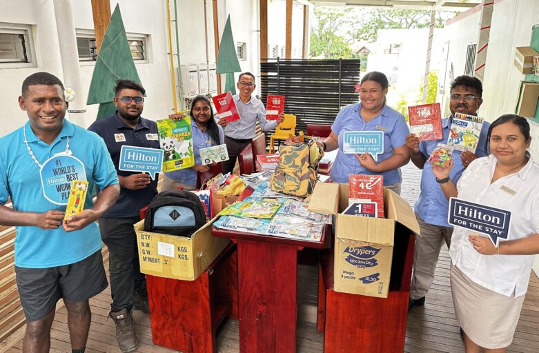 Hilton Fiji Spreads Hospitality This Festive Season