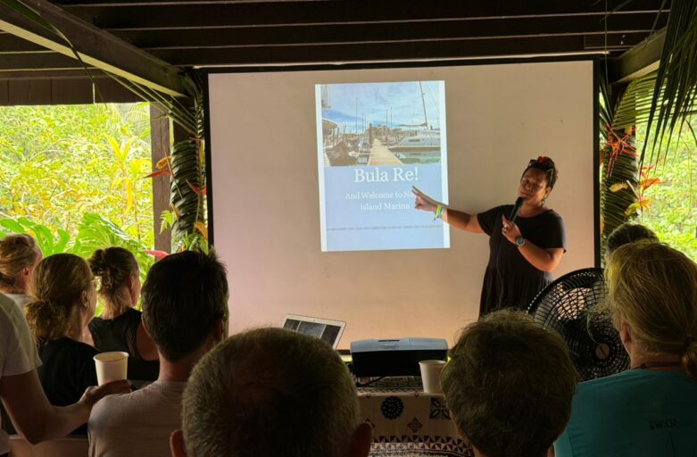 Nawi Marina Flies Fiji’s Flag in Tahiti